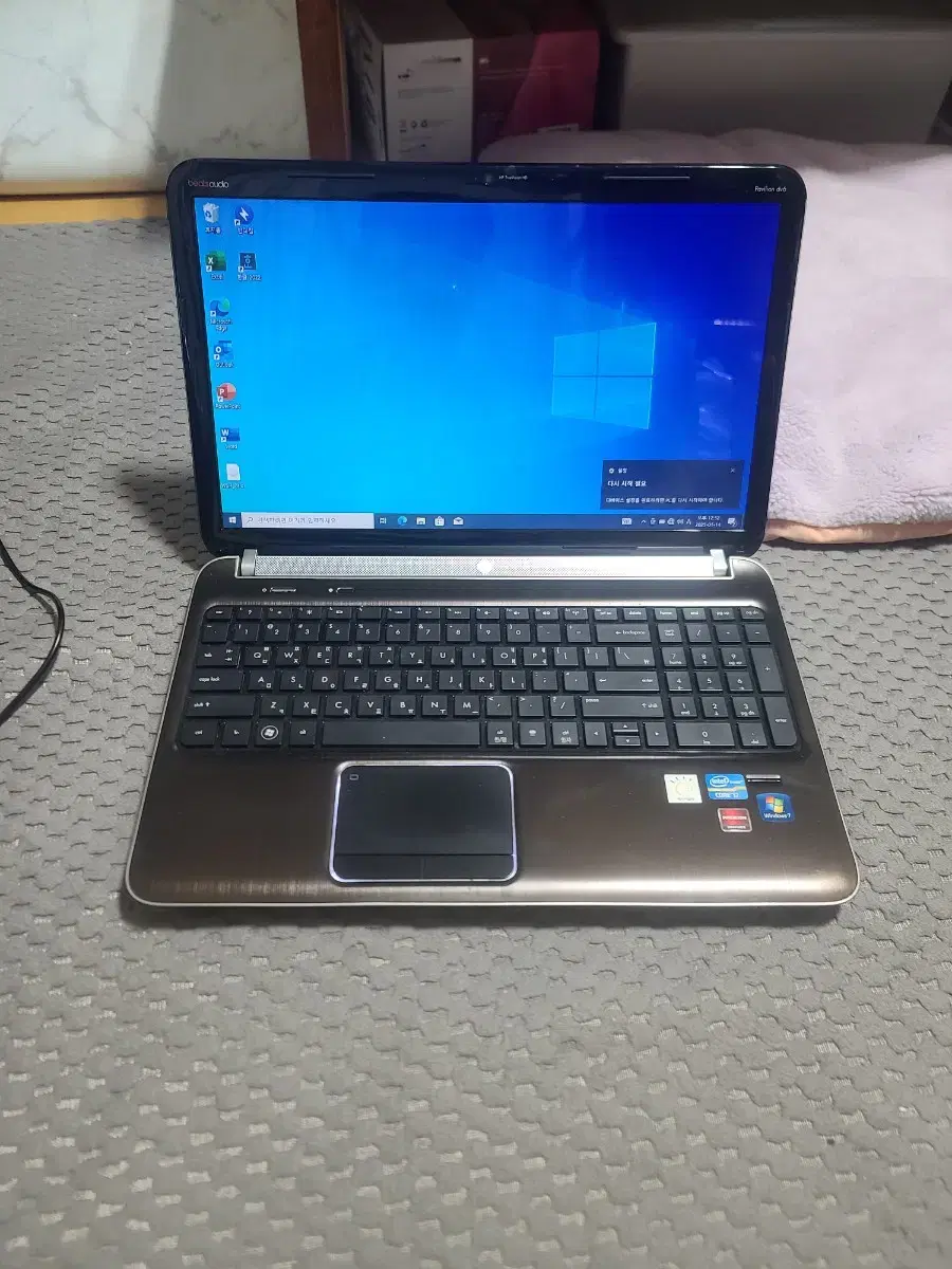 HP G6 노트북 i7-2630QM 램8 SSD120